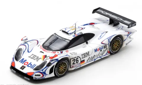 Porsche 911 GT1, 24h Le Mans, 1998, Porsche AG, #26, A.McNish/L.Aiello, 1:43, Spark