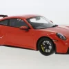 Porsche 911 (992) GT3, orange, 2021, 1:18, Minichamps
