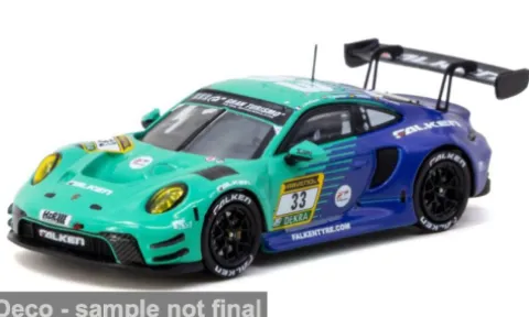 Porsche 911 (992) GT3 R, 24h Nürburgring, 2024, #33, J.Andlauer, 1:64, Tarmac Works