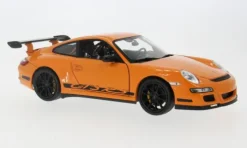 Porsche 911 GT3 RS (997), orange/Dekor, 1:18, Welly