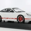 Porsche 911 GT3 RS, weiss/rot, 2002, 1:18, Minichamps
