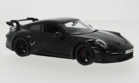 Porsche 911 (992) GT3, schwarz, 2021, 1:24, Bburago