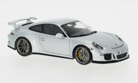 Porsche 911 (991) GT3, silber, 2012, Sport Auto Collection, 1:43, Minichamps
