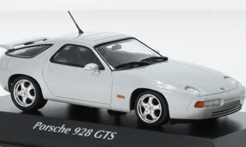 Porsche 928 GTS, silber, 1991, 1:43, Maxichamps