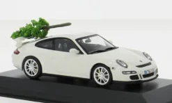 Porsche 911 GT3, weiss, 2006, 1:43, Minichamps