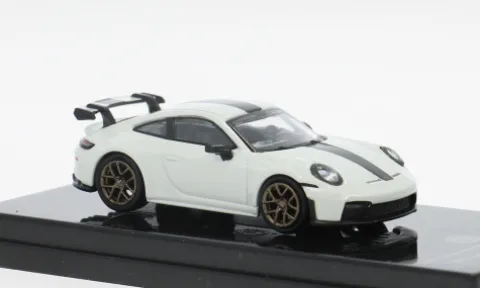 Porsche 911 GT3 (992.2), weiss/schwarz, 2025, 1:64, Para64