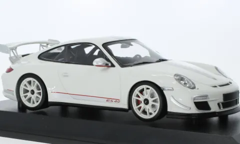 Porsche 911 (997/II) GT3 RS 4.0, weiss, 2011, 1:18, Minichamps