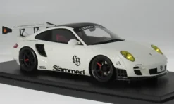 Porsche LB-Works Turbo, weiss/schwarz, 2024, 1:18, GT Spirit
