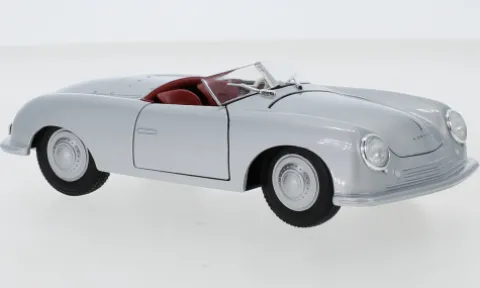 Porsche 356 Nr.1, silber, 1:24, Welly
