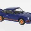 Porsche 911 2.7 RS, blau/orange, 1973, 1:64, Spark