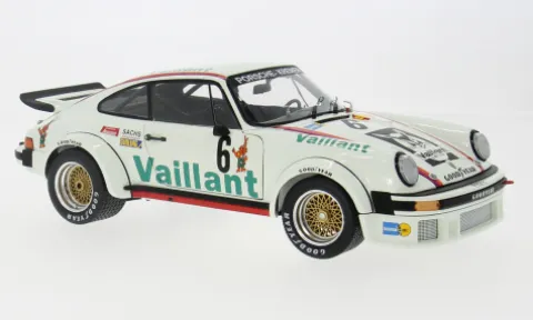 Porsche 934 RSR, GT Europameisterschaft, Norisring, 1976, kremer, Vaillant, #6, B.Wollek, 1:18, Schuco