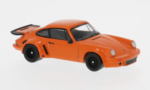 Porsche 911 3.0 RSR, orange/schwarz, 1974, 1:64, Spark