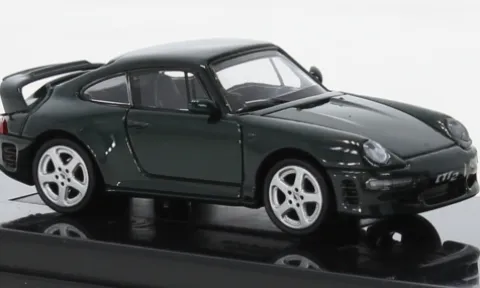 Porsche RUF CTR2, dunkelgrün, 1995, 1:64, Para64