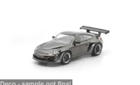 Porsche RWB 997, anthrazit, 1:64, Pop Race