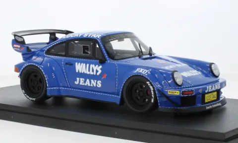 Porsche 911 (964) RWB, blau, Osho, 1:18, GT Spirit