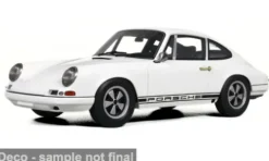 Porsche 911 R, weiss/schwarz, 1967, 1:18, GT Spirit