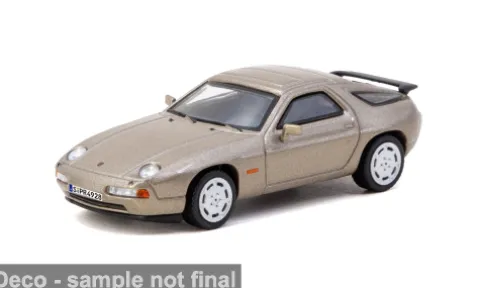 Porsche 928 S, beige, 1992, 1:64, Tarmac Works