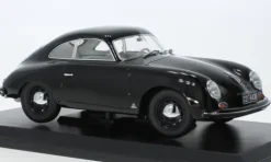 Porsche 356, schwarz, 1954, 1:18, Norev