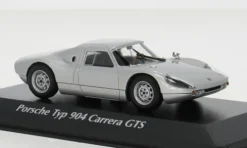 Porsche 904, silber, 1964, 1:43, Maxichamps
