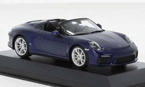 Porsche 911 (991) Speedster, blau, 2019, 1:43, Minichamps