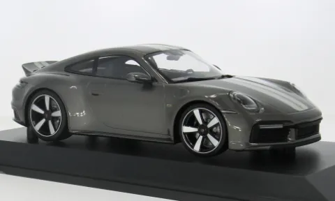 Porsche 911 (992) Sport Classic, grau, 2022, 1:18, Minichamps