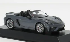 Porsche 718 Spyder RS, dunkelgrau, 2024, 1:43, I-Spark
