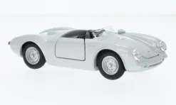 Porsche 550 Spyder, silber, 1:24, Welly