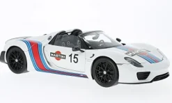 Porsche 918 Spyder, weiss, 2013, Martini, 1:18, AUTOart