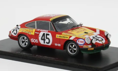 Porsche 911 ST 2.5, 24h Le Mans, 1972, #45, D.Bardini/Lee Banner, 1:43, Spark
