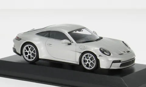 Porsche 911 (992) S/T, silber, 2023, 1:43, Minichamps