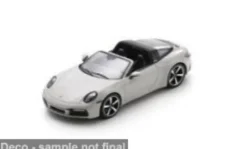 Porsche 911 (992) Targa 4S, hellgrau, 1:43, Spark