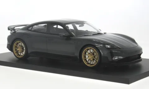 Porsche Taycan Turbo GT, grau, 2024, 1:18, Minichamps
