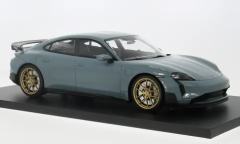 Porsche Taycan Turbo GT, grün, 2024, 1:18, Minichamps