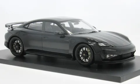 Porsche Taycan Turbo GT, schwarz, 2024, 1:18, Minichamps