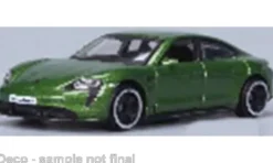 Porsche Taycan Turbo S, grün, 1:64, Maisto
