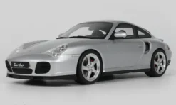 Porsche 911 (996.2) Turbo, silber, 2001, 1:18, GT Spirit