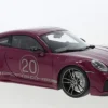 Porsche 911 (992) Turbo S Sport Design, dunkelrot, 2021, 1:18, Minichamps