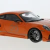 Porsche 911 (992) Turbo S Sport Design, orange, 2021, 1:18, Minichamps