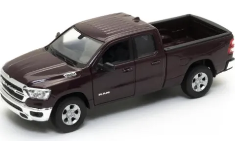 RAM 1500, dunkelrot, 2019, 1:24, Welly