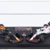 Red Bull 2er Set: RB21, Formel 1, 2025, Oracle Red Bull Racing, #1, M.Verstappen, 1:64, Bburago