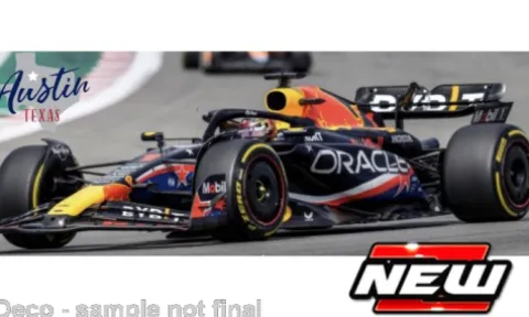 Red Bull RB19, Formel 1, GP Austin, 2023, Oracle Red Bull Racing, Red Bull, #1, M.Verstappen, 1:18, Bburago