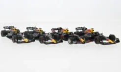 Red Bull 4 x World Champion set Max Verstappen, Formel 1, M.Verstappen, 1:43, Bburago