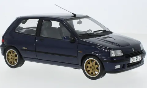 Renault Clio I Williams, dunkelblau, 1993, 1:18, Norev