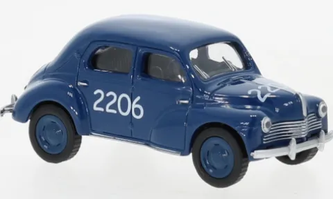 Renault 4CV Racing, 1954, Racing, 1:64, Norev