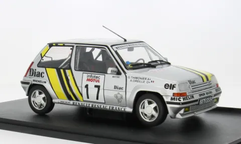 Renault 5 GT Turbo MK2, #17, 1:18, Solido