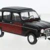 Renault 4L Parisienne, schwarz/Dekor, 1964, 1:24, WhiteBox