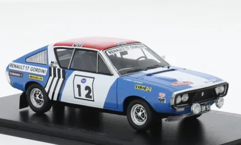 Renault 17, Rallye WM, Rallye Press on Regardless, 1974, #12, J-L.Therier/C.Delferrier, 1:43, Spark