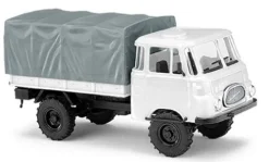 Robur 1800, weiss/grau, 1:87, Busch