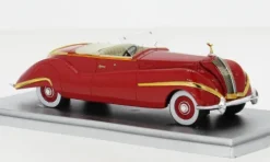 Rolls Royce Phantom III Labourdette Vutotal, rot/gold, 1947, 1:43, Kess