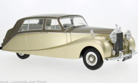 Rolls Royce Silver Wraith Empress by Hooper, braun/gold, 1956, 1:18, MCG